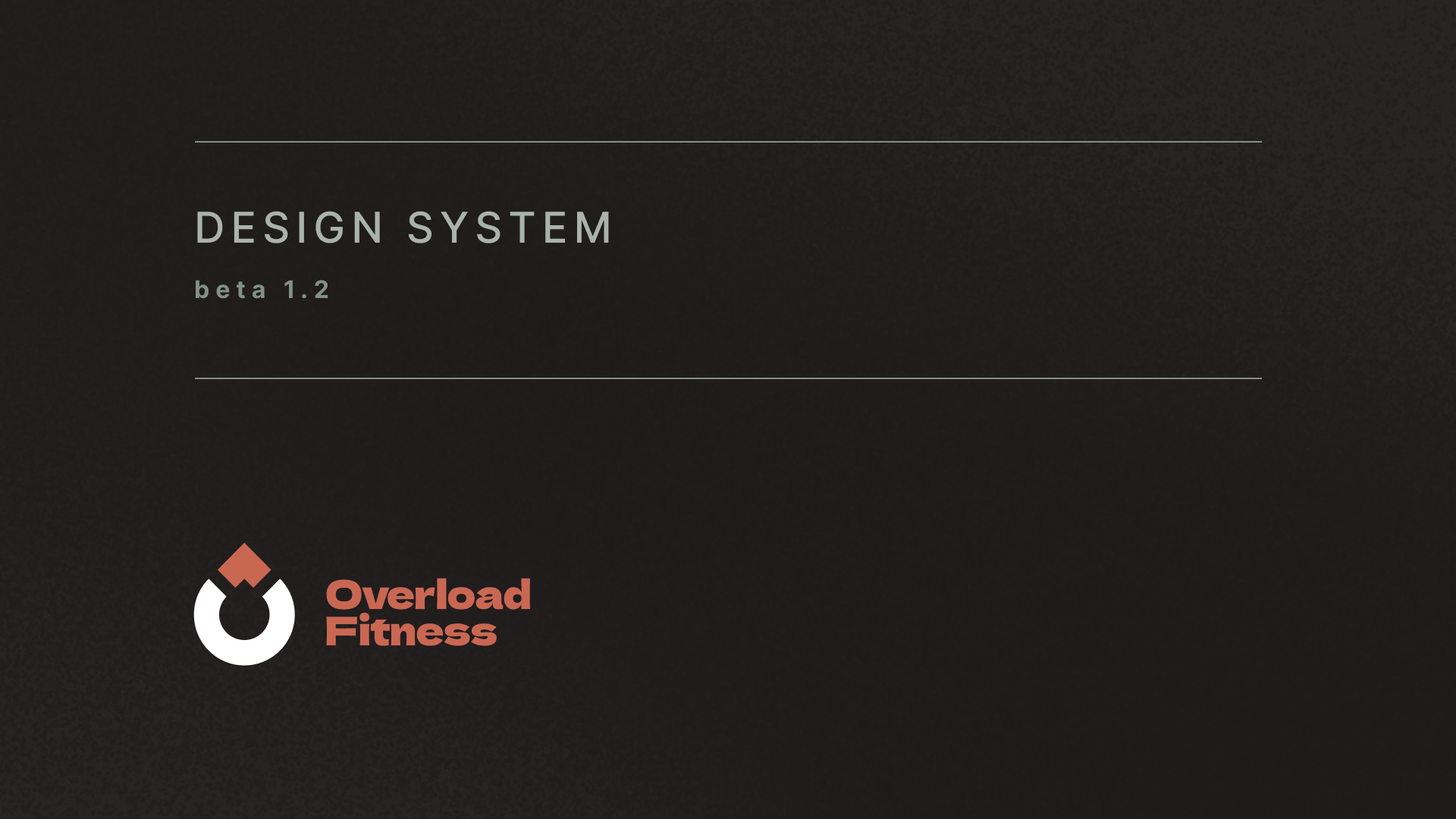 Overload Fitness Design System